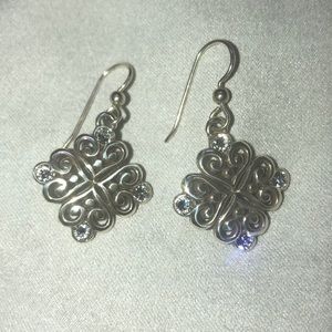 Silver plated Brighton earrings